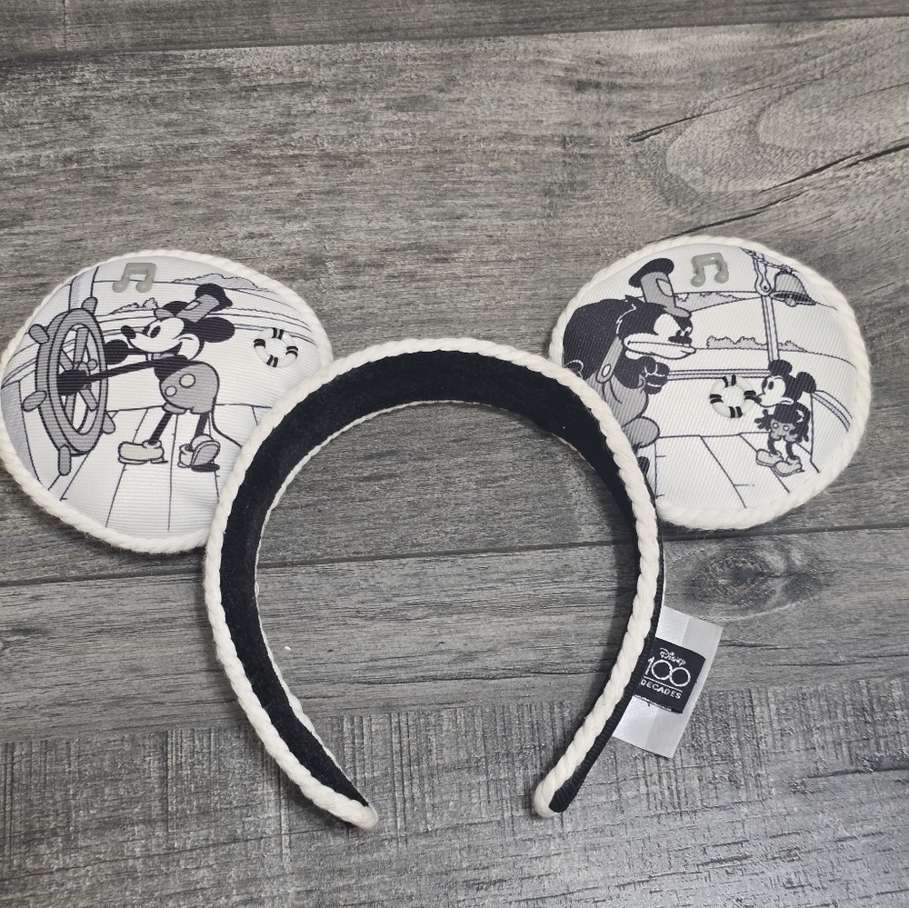 Steamboat Willie Disney 100 Decades Ears